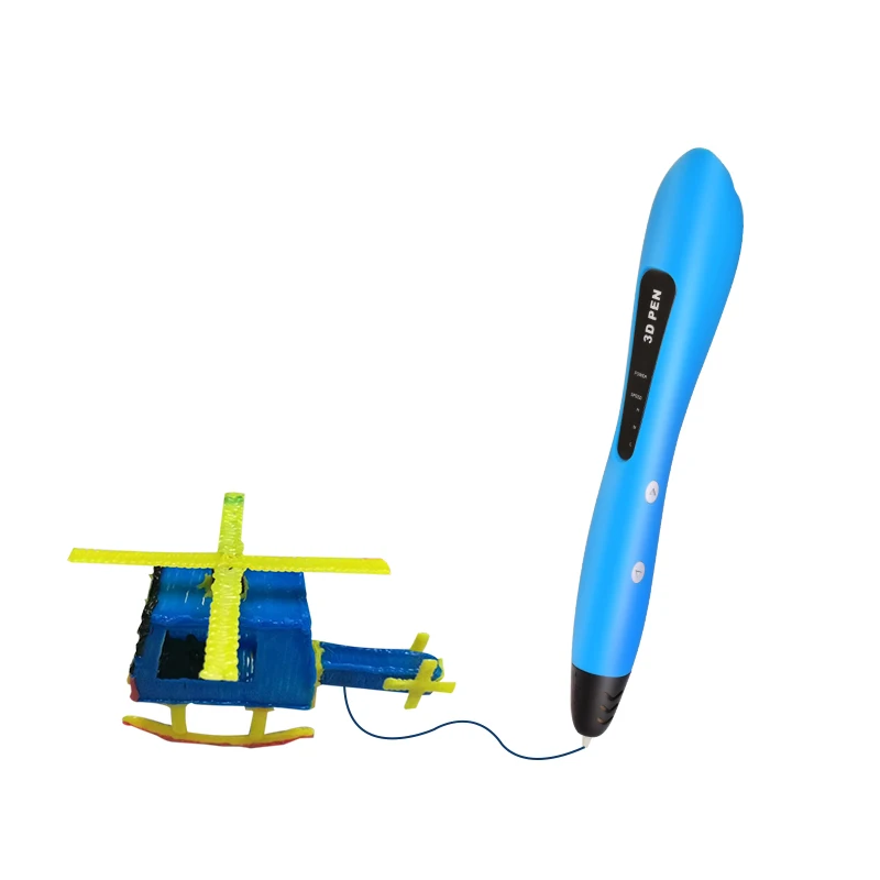 Ручки для 3D-печати с 3-мя цветными нитями