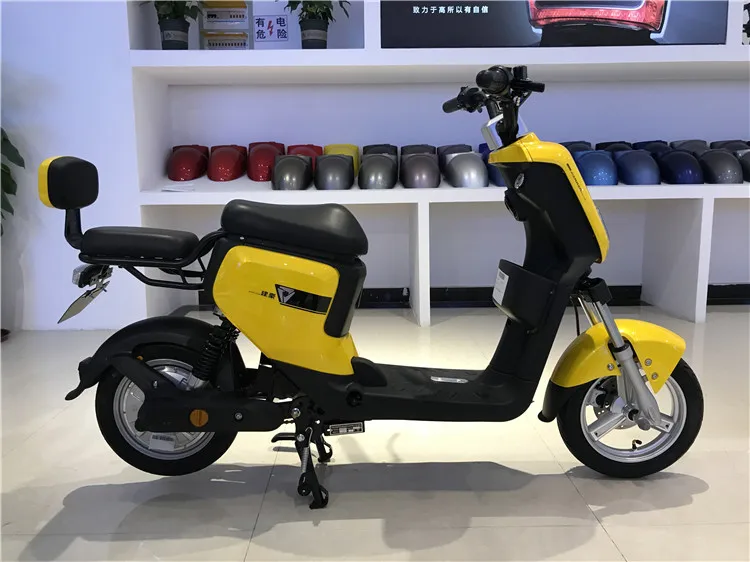 VIMODE Cheap 40mph Adult 2 Wheel 350w Electric Moped with Pedals