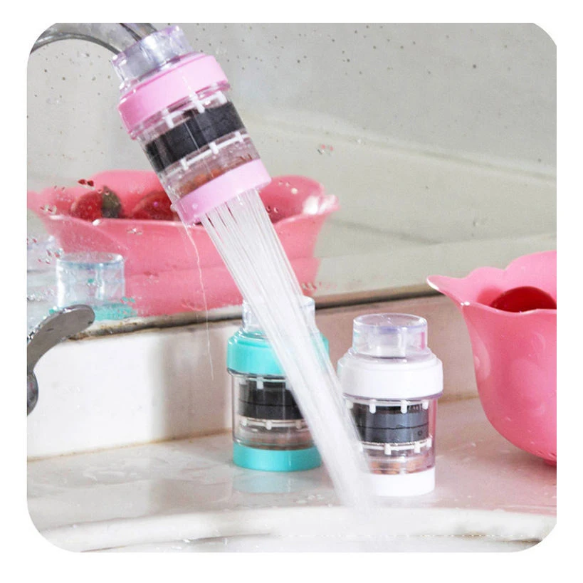 PVC PP внутренний размер мини портативный домашний кухонный кран фильтр очиститель водопроводной воды