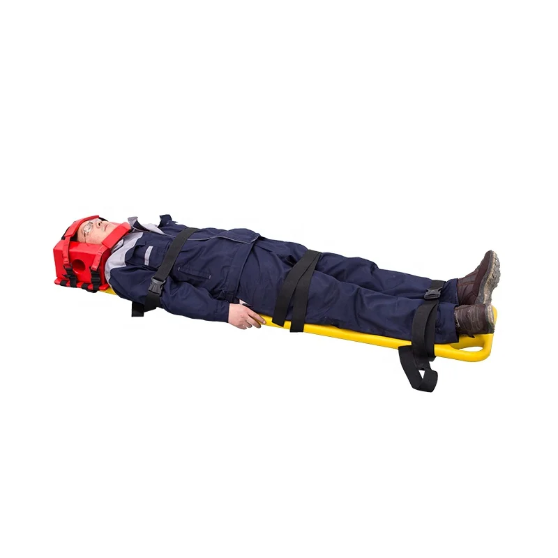 Wholesale  High-density Plastic Head Immobilizer For Spine Board Stretcher