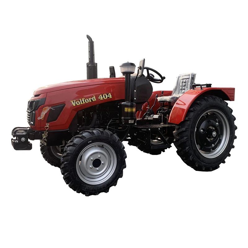 Agricultural 4 wheel trator small mini 4x4 40hp farming tractors made in China