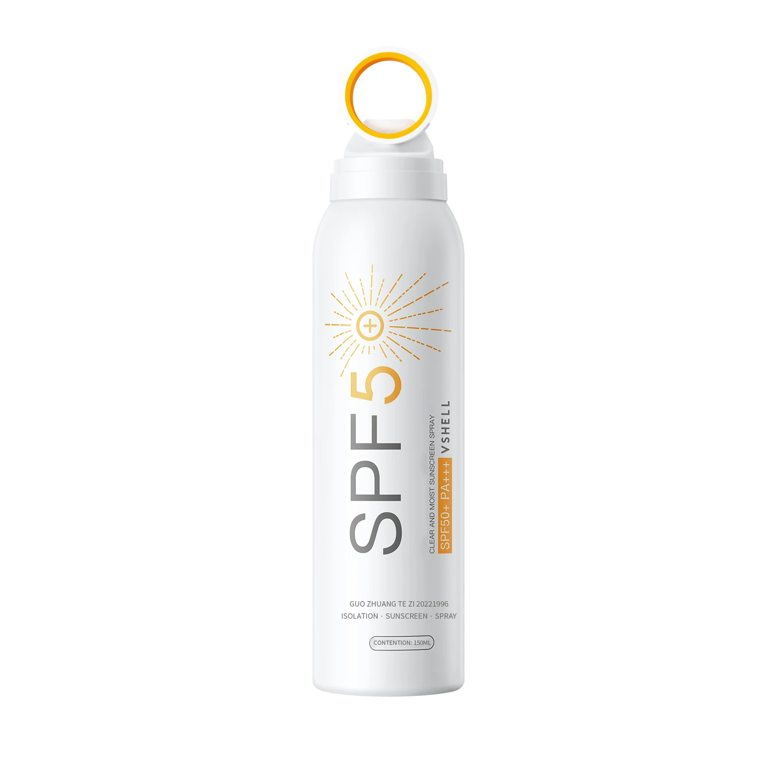 OEM High Power Sunscreen Spray SPF 50+PA+++ Best Natural UVA-UVB Skin Care Face Sunscreen Mist