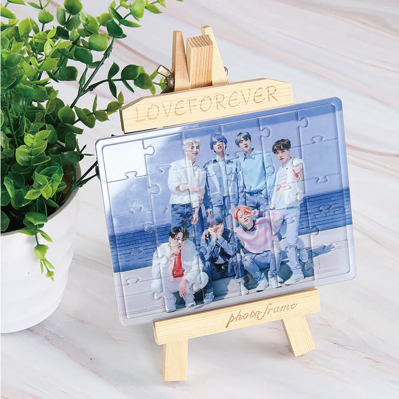  30 шт./компл. Bangtan Boys пазл можно наклеить акриловая фоторамка Kpop boy group JK V Jimin