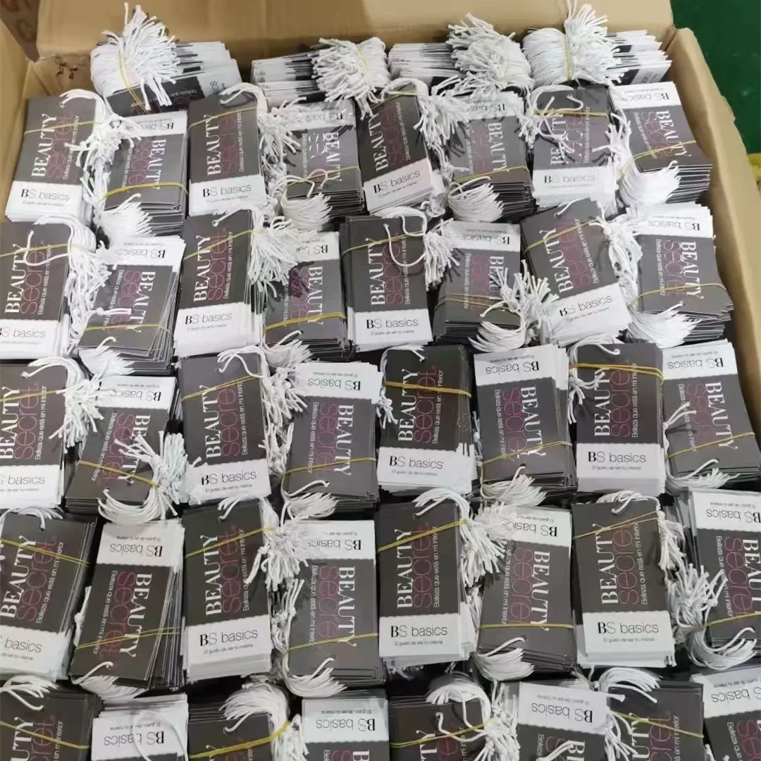 Clothing Accessories Normal Hang Tag Recycled White Cotton String Cotton Tag Rope Cords Hangtag Strings For Garment