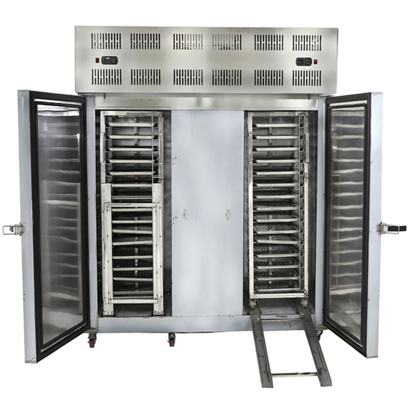 Stainless steel blast freezer chiller storage refrigeration unit with 30 trays
