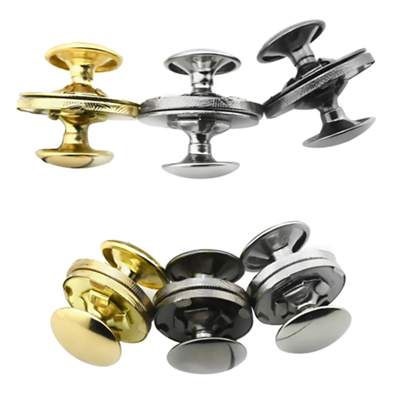 (200 Sets /BOX) 14/18 mm Magnetic Button Bags Magnet Buckle Wallet Buttons Metal Snap-Fastener Magnetic Clasps Leather Rivets