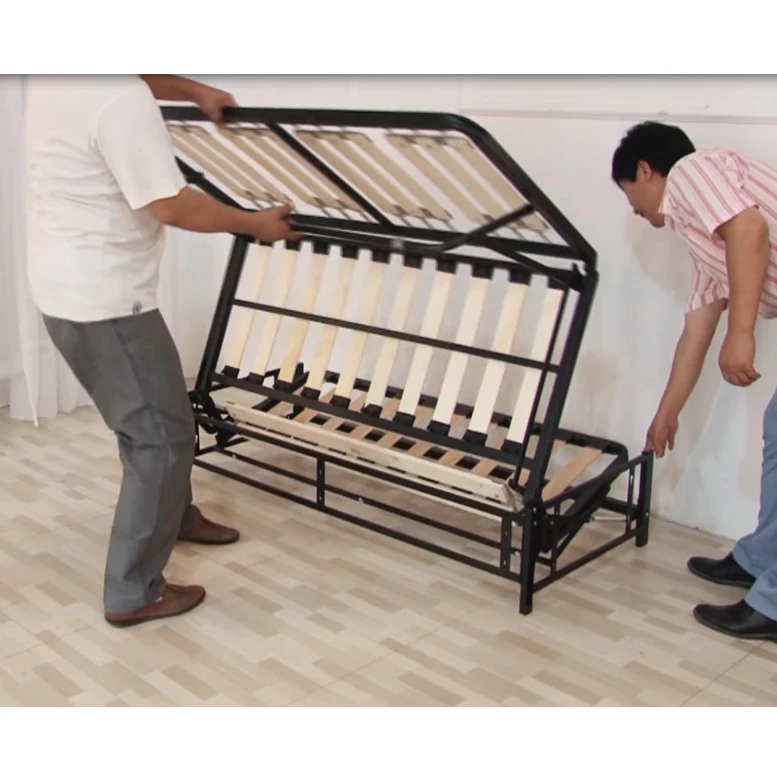 Chinese factory direct offered Italian style transformer 3-folding sofa bed mechanism