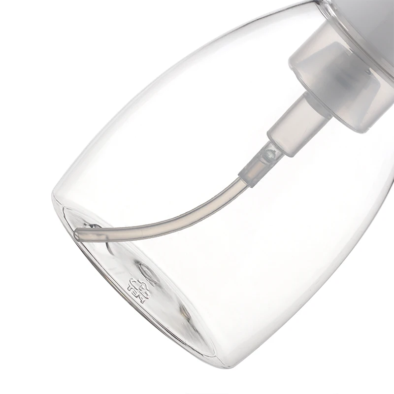 80ml 120ml 250ml 300ml triangular cosmetic liquid plastic soap foam bottle with pump