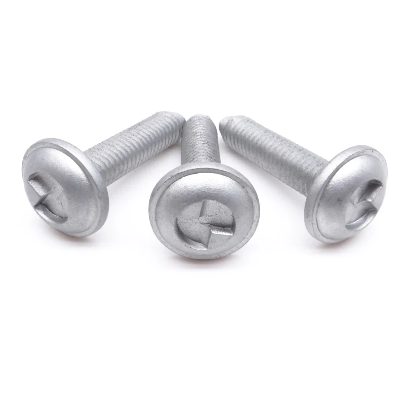 Security Screws Tri-wing Screw Steel Dacromet Anti Theft one Way Security Screw For License Plate