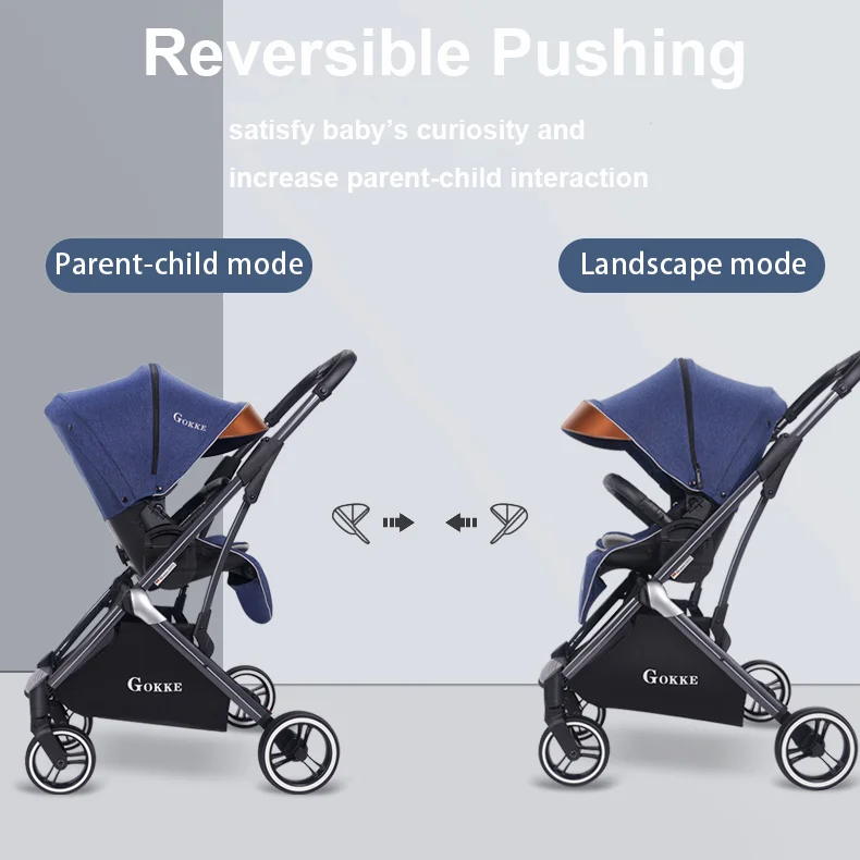 Baby Products Online 2020 Luxury Linen Fabric Luxury Baby Pram Buggy for Infant