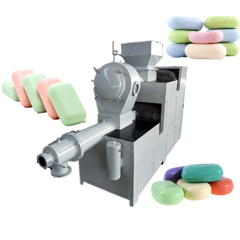 Hotel Bathing Soap extruder Soap Mixer Other Chemical Equipment Logo Stamping Making Machines For Bar Soap