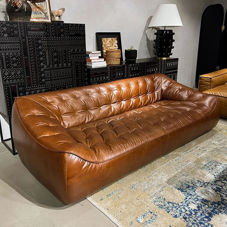 Modern luxury sofa set living room modern italian genuine leather sofa luxury bedroom set italian furniture