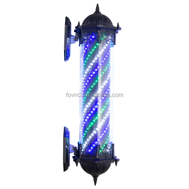 High Quality LED Outdoor Light Strip for Barbershop Hairdresser Styling Tools Hot Selling Salon Shop Sign Pole Barber Pole Lamp