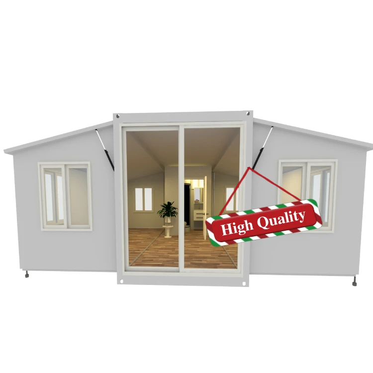 Low Cost Luxury Small Mini Tiny Foldable Prefab Granny Containers House Villa Prefabricated Home Estate Cottage Hut Apartment
