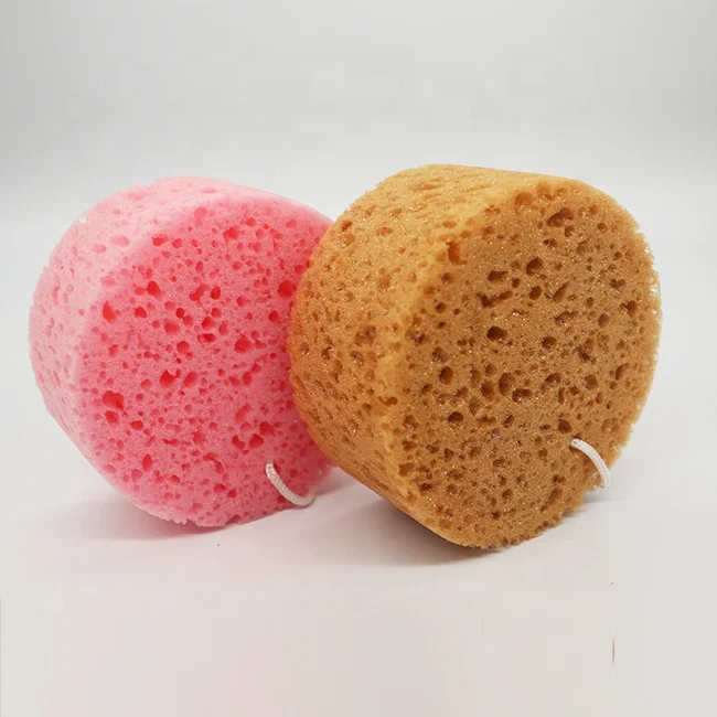 Factory OEM Special Honeycomb Holes Skin friendly bath sponge for bathroom