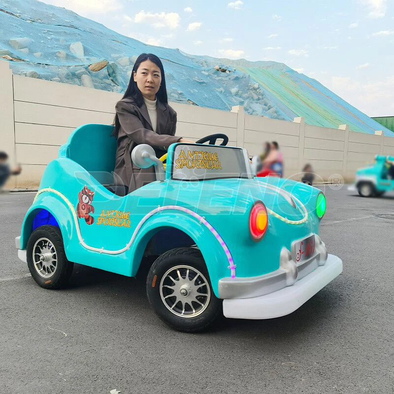 New Fashion Custom 2-Seater Kids Electric Toy Indoor/Outdoor for Amusement Parks Shopping Malls-Wholesale Price