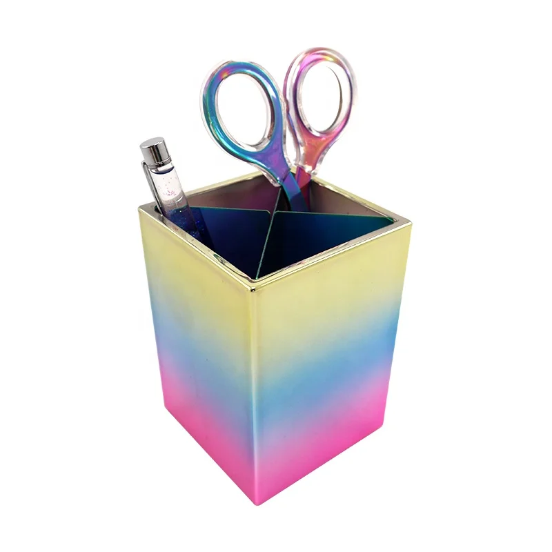 JSM Wholesale NewArrival Acrylic Shiny Document Case Series Office School Home Desk Stationery Storage Machine