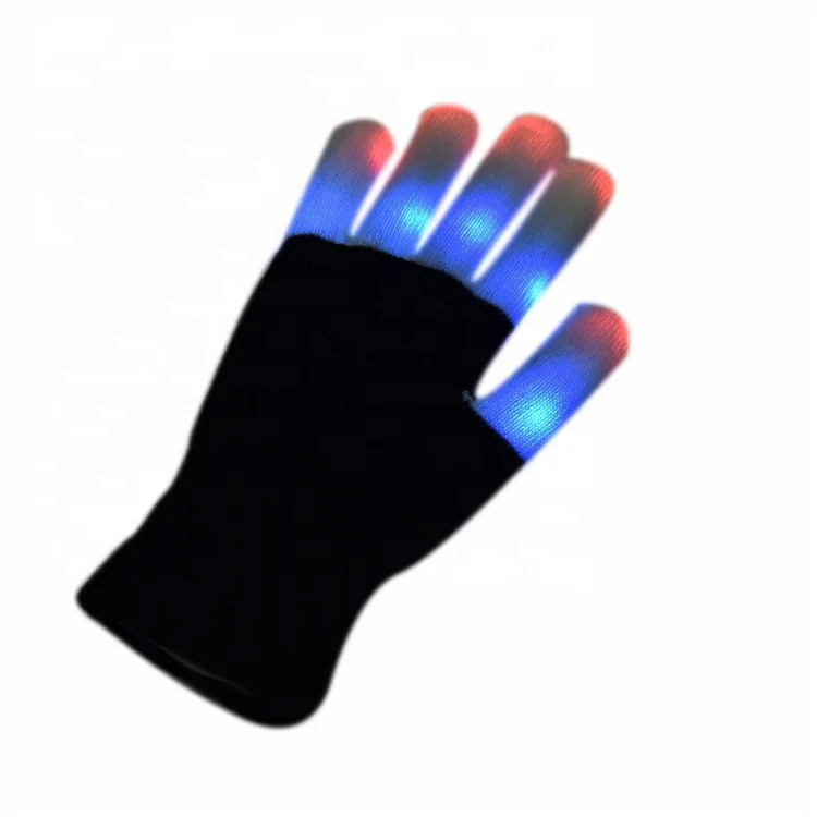 Dasheng  Led Gloves Halloween  Neon Party Supplies LED Light Up Gloves New Ideas Creative Gloves