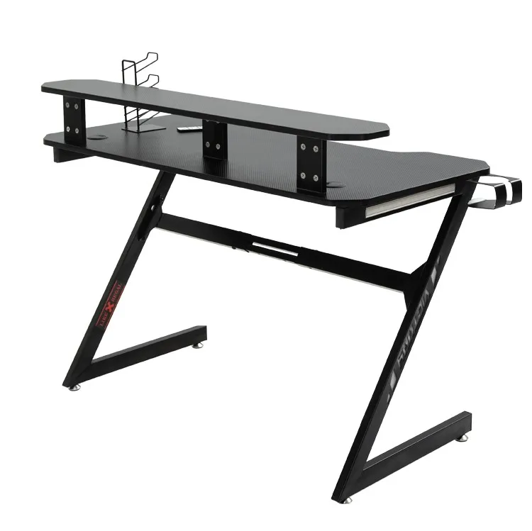 
Factory Selling Rgb Led Lights Usb Gaming PC Desk Oem Gaming Desk 