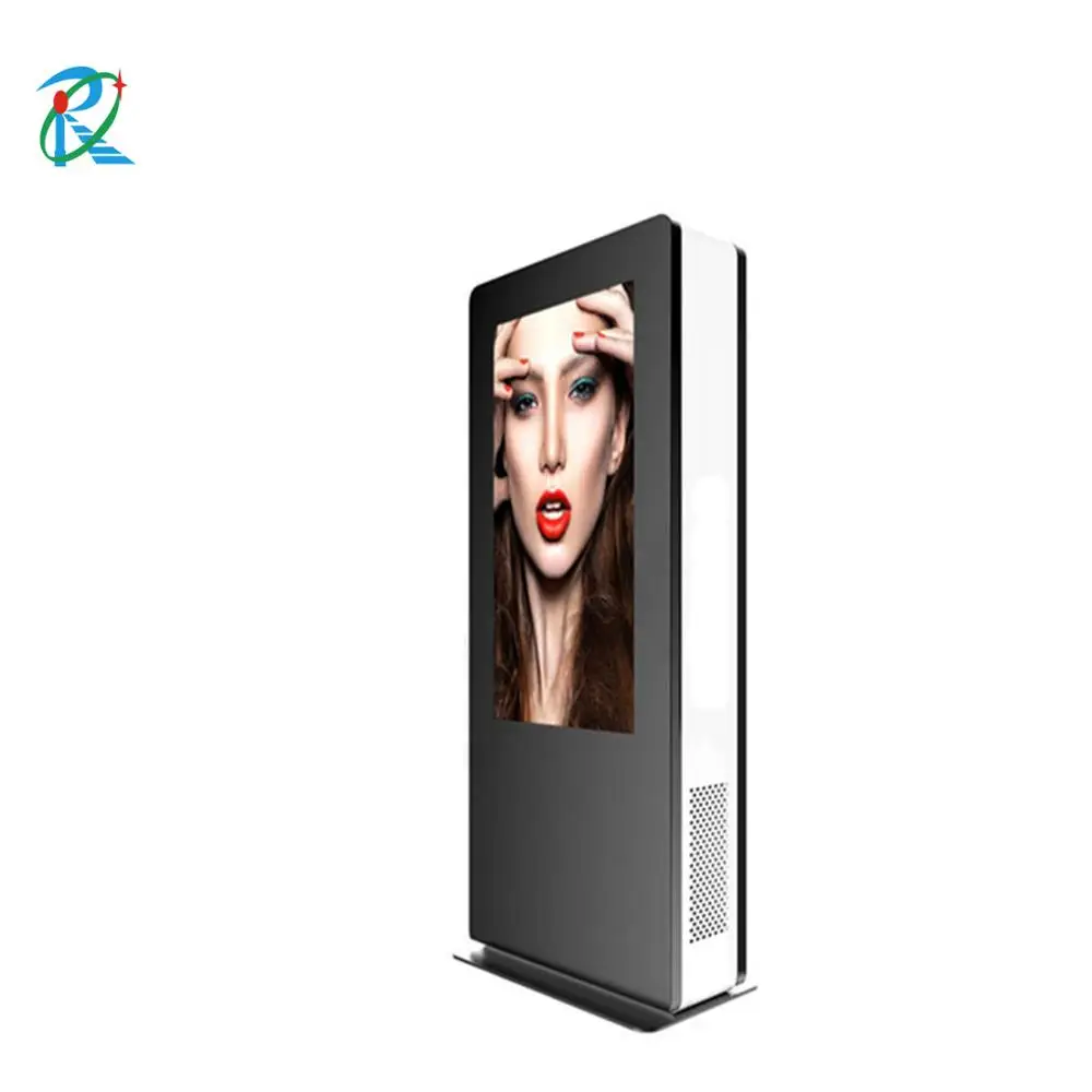 New 55 inch high brightness flexible advertising display replacement tv screen panel monitor customized lcd