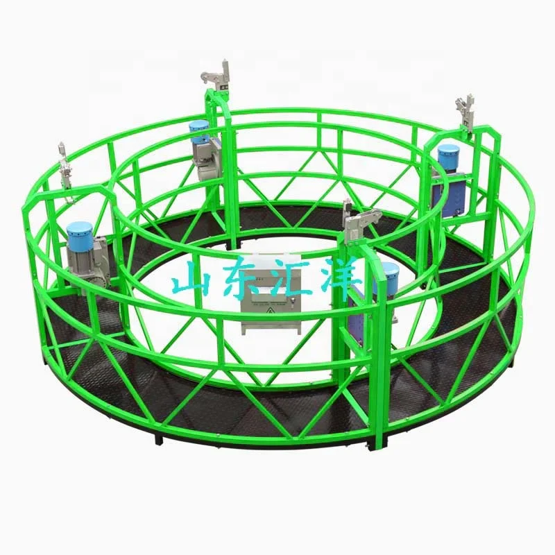 suspended platform, construction cradle, hanging scaffolding Rope suspended platform