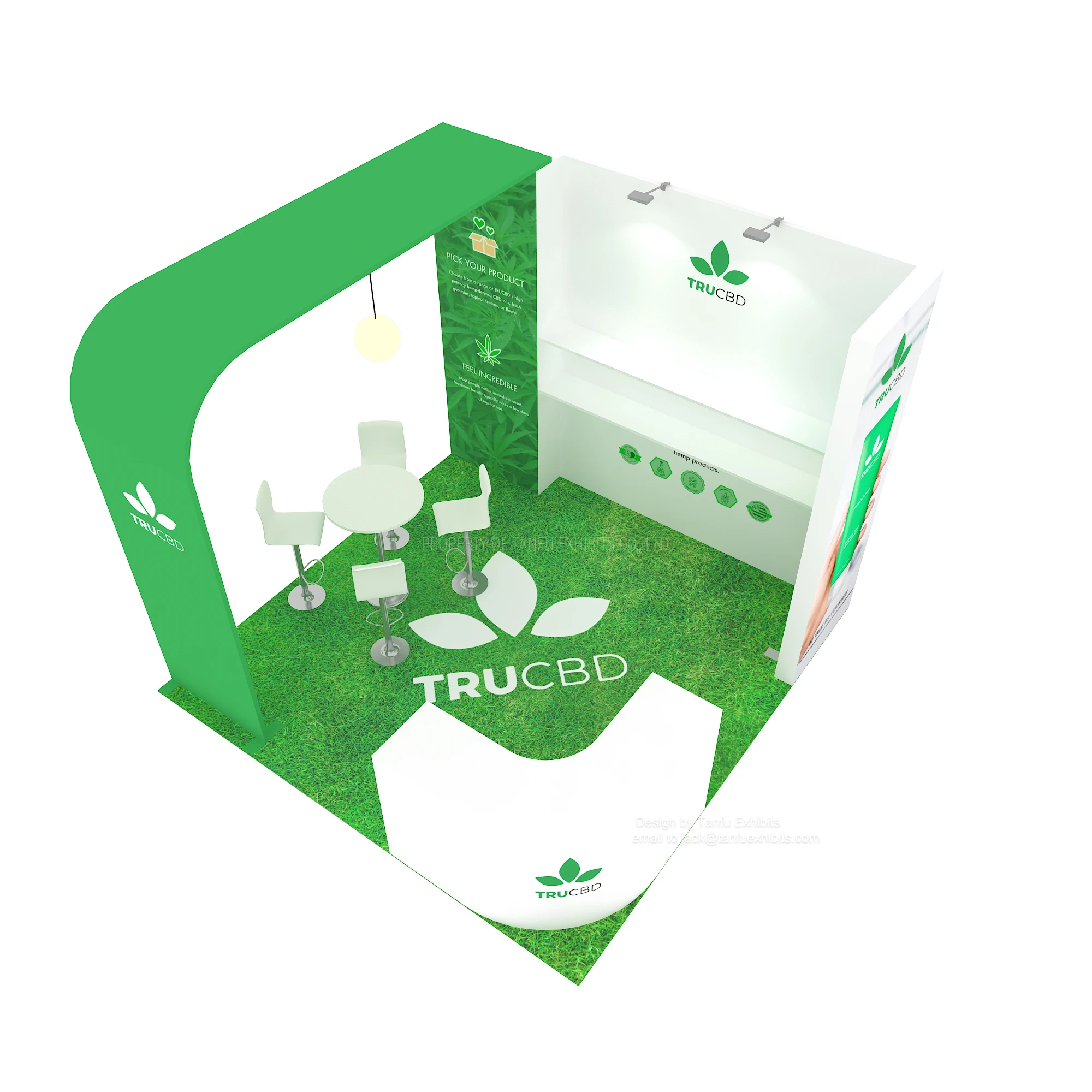 Aluminum Metal Tradeshow Stand for Exhibition