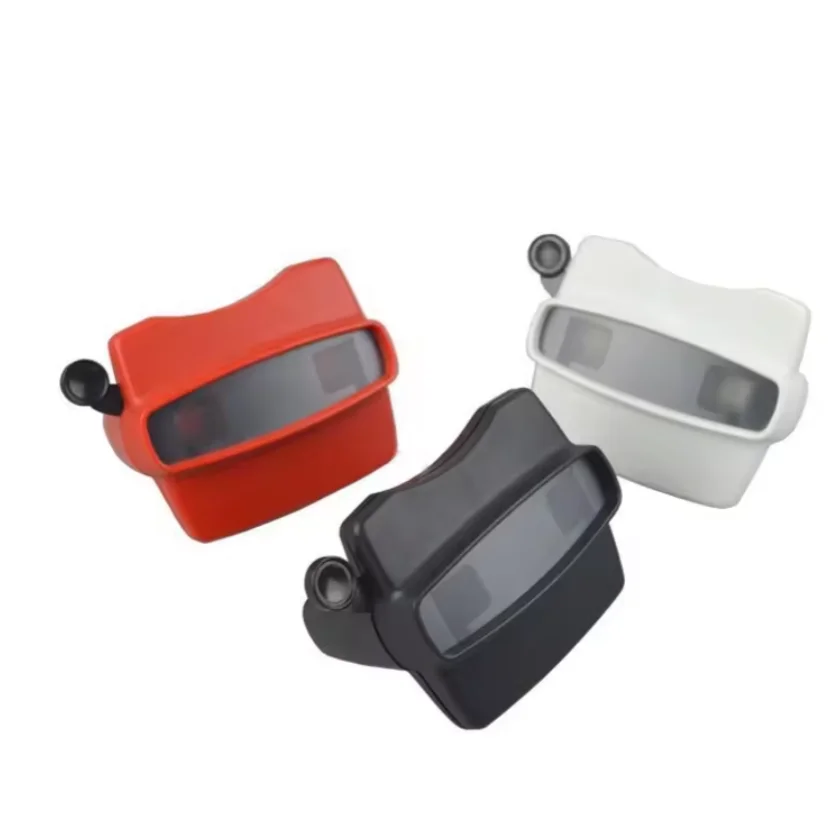 3D Animal Viewing Machine Stereo Turntable Viewing Machine Film Image Toy Gift Puzzle Viewer Retro Toys