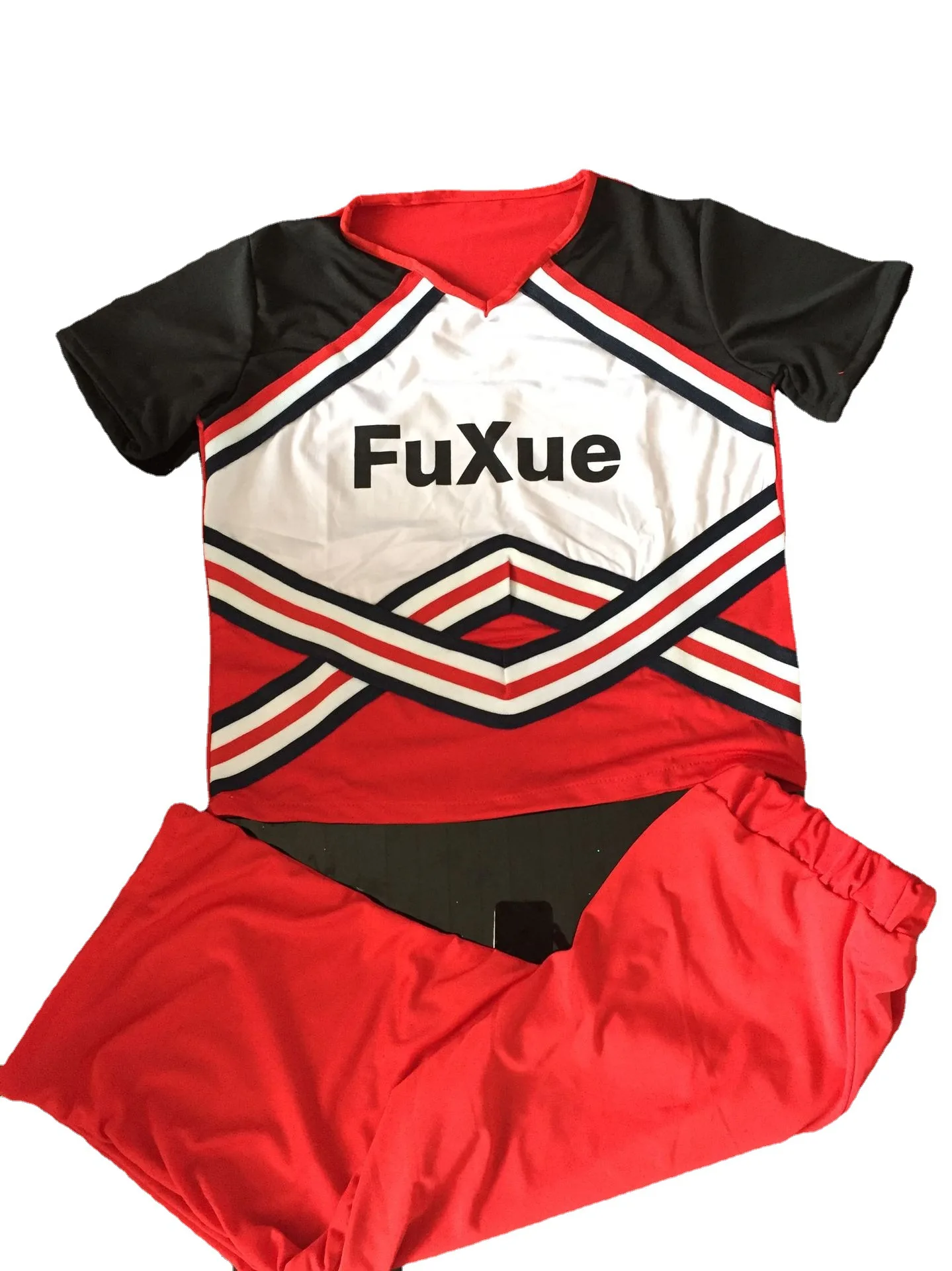 Cheerleading Uniforms Group Performance Dance Costumes for Kids Adults Sexy Cheerleading Outfits