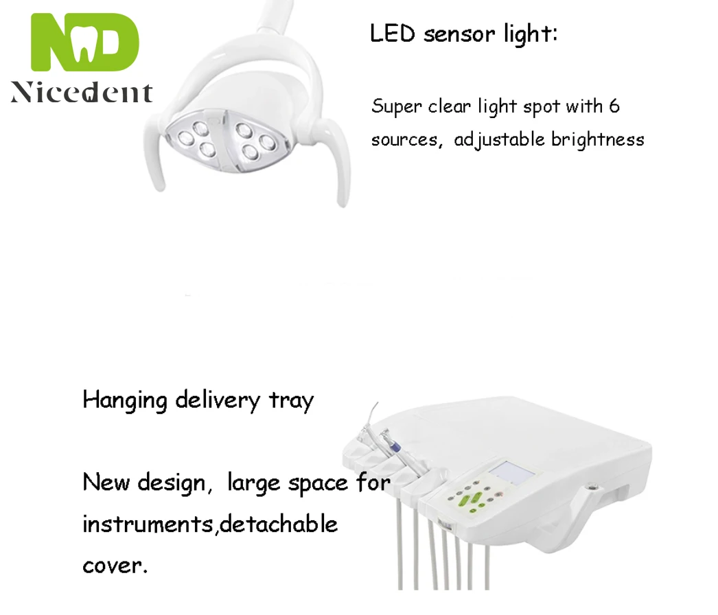 Economic Cheap Full Set Medical Dental Chair Unit Dental chair  direct sale WITH microscope camera system touch control system