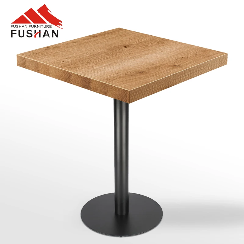 Factory Wholesale Modern Style Metal Base Frame Cafe Bistro Table Furniture