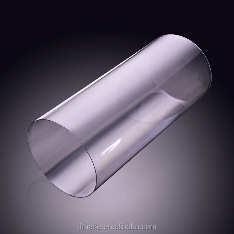 JuFeng Food Grade Plastic Cylinder Diffuser Polycarbonate Plastic Tube