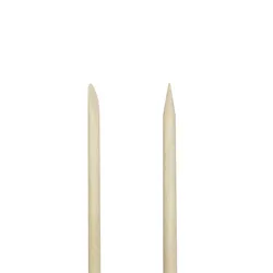 wooden nail stick double sided nail file and orange stick