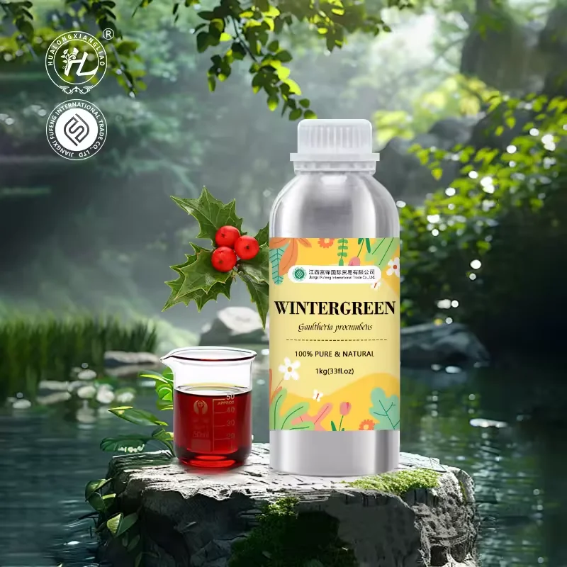 Organic Wintergreen Essential Oil - 100% Pure Natural Gaultheria fragrantissima Freshly Leaves Steam Distilled | Bulk Price, 1kg