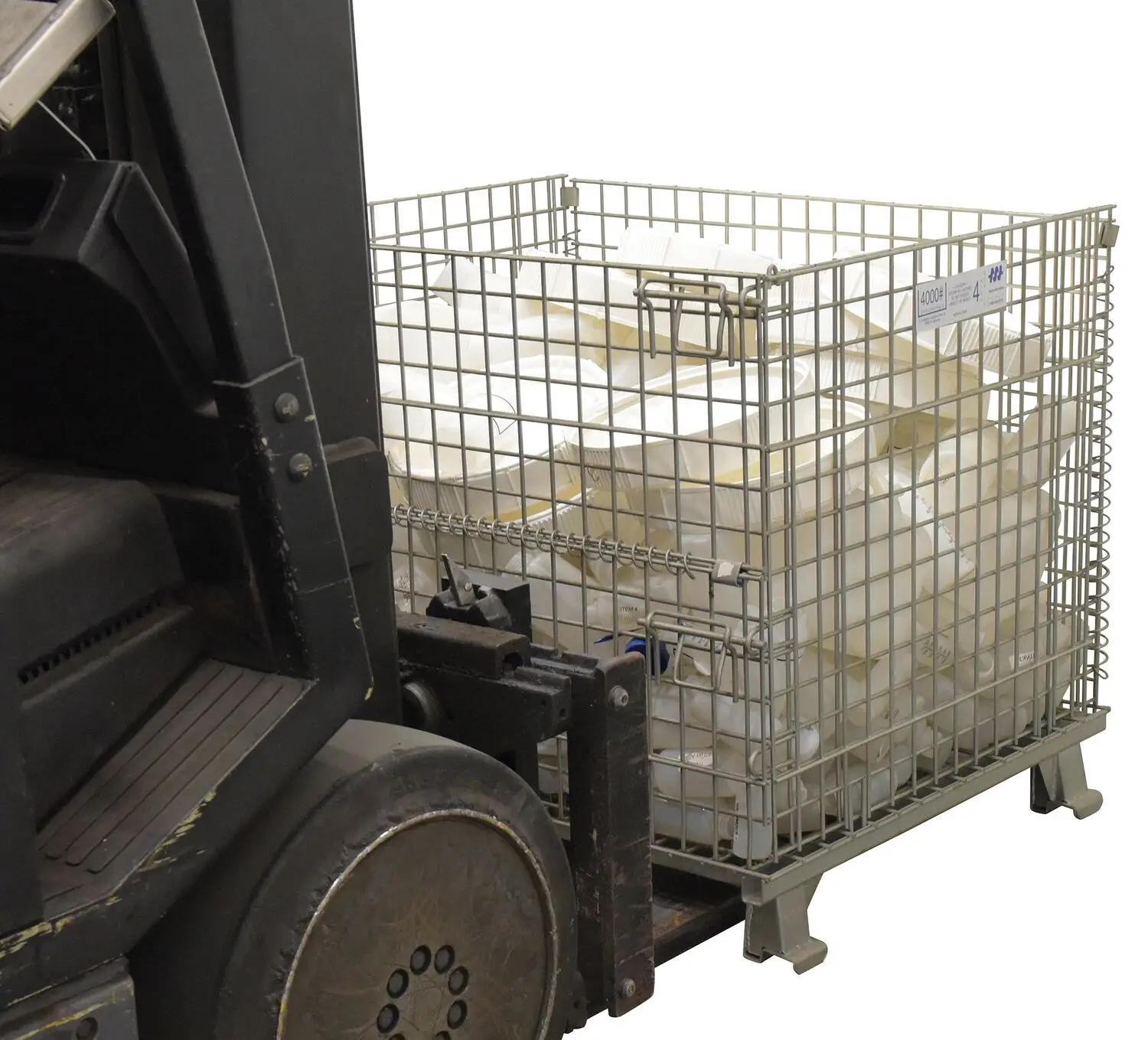 Промышленная оптовая продажа складная стальная металлическая Проволочная Сетка Контейнеры стальная коробка для поддонов