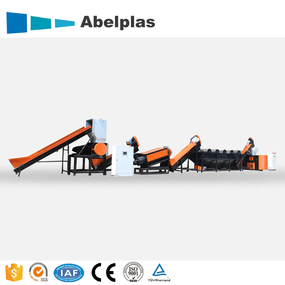 Double Stage Water Cooling Waste PP PE Plastic Recycling Granulator Pelletizing Machine