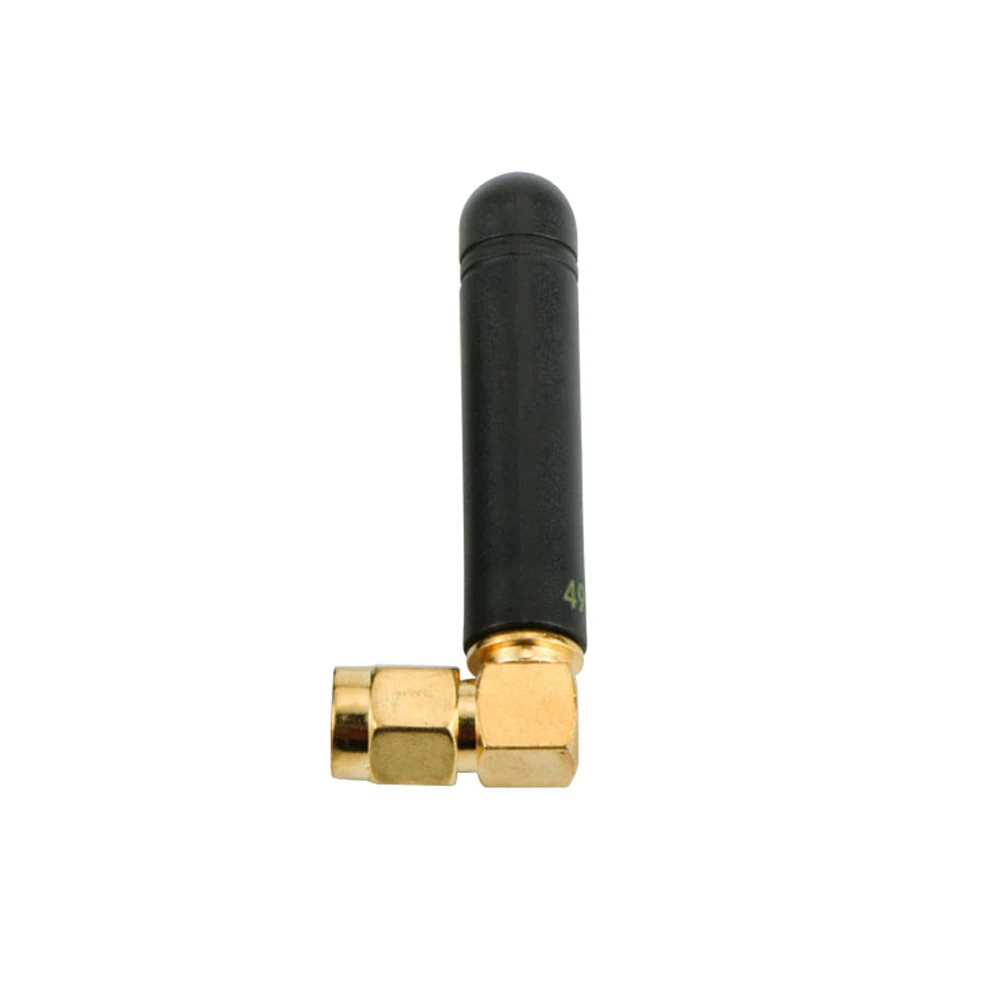 G-NiceRF SW490-WT36 custom 46mm 490MHz 2.5dBi elbow rubber rod antenna With SMA Connector