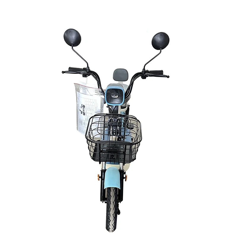 2024 Urban Electric City Bike 350W 48V/60V 12Ah Smart Electric Bicycle Bluetooth LED Display Rear Hub Motor Lead-Acid Battery