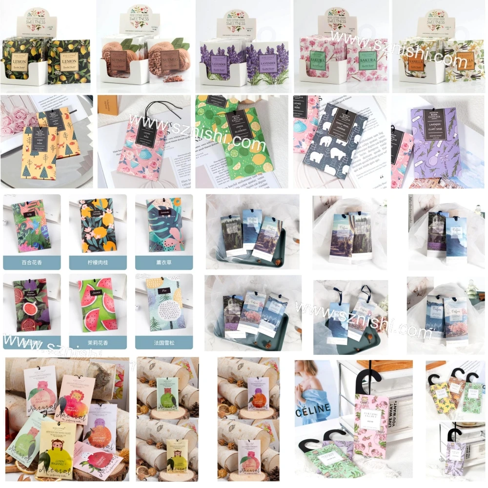 Lavender Lemon fragrance nice smell aromatherapy Sachet bag for Locker closet toilet Moisture-proof deodorant sachet bags