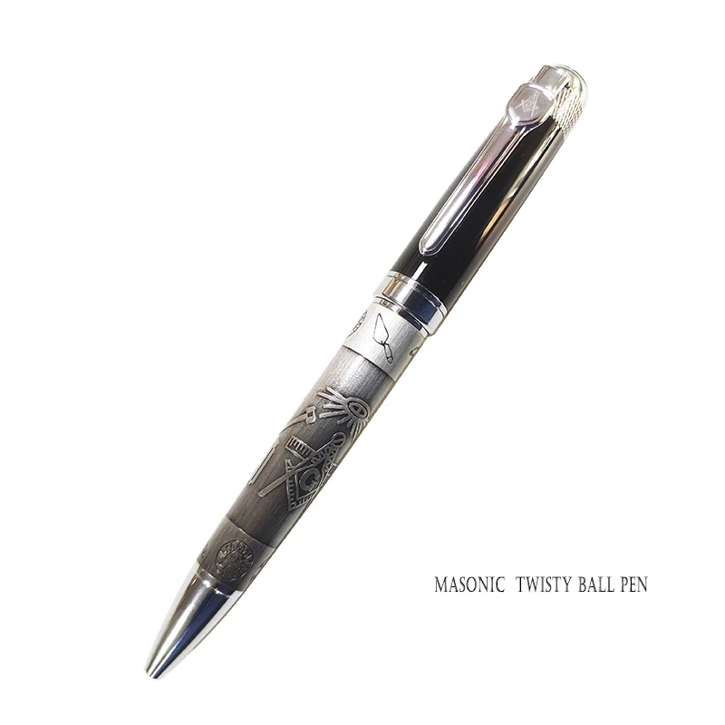 Jinhao 189 шариковая ручка с индивидуальным дизайном, подарочный набор, ручка с масонскими символами