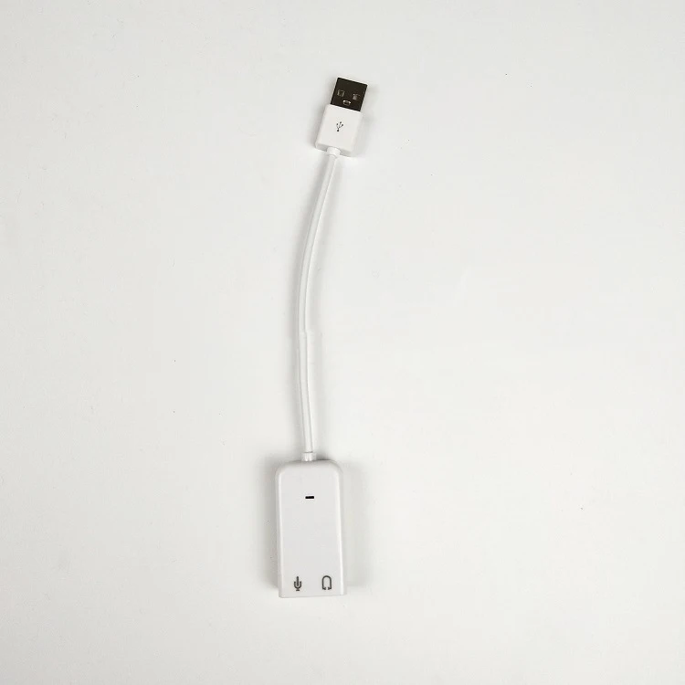 
External USB Sound Card 2.0 Virtual 7.1 Channel Adapter Microphone Audio Sound Cards 