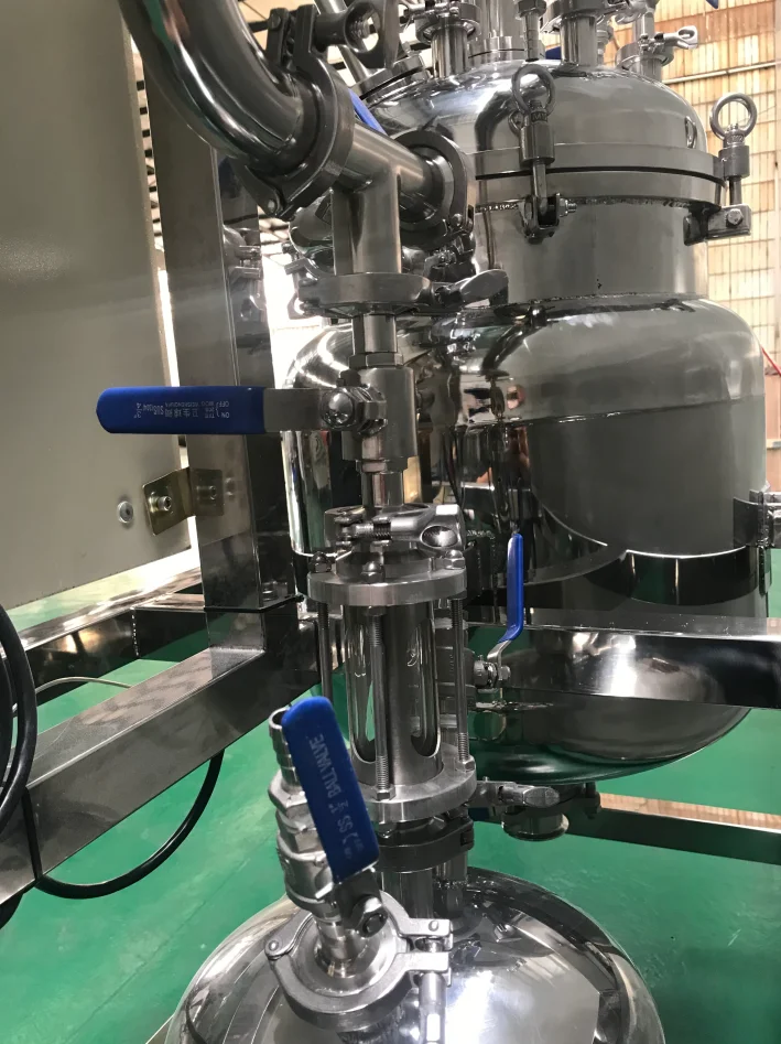 50L Continuous Stirring Tank Dispersion Dissolution Biodiesel Chemical Reactor