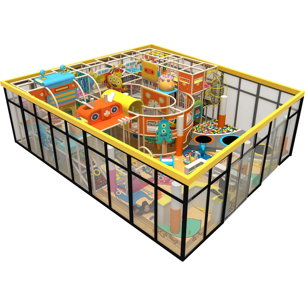 Dream customizable theme diversified design attractive macaron style kids play area indoor playground equipment for children