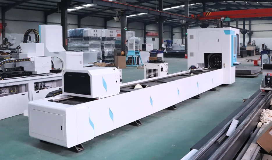 New Innovation Fiber Laser Cut Different Tubes Laser Tube Cutter 3000w 6000w Angle Cutting Fiber Laser Tube Cutting Machine