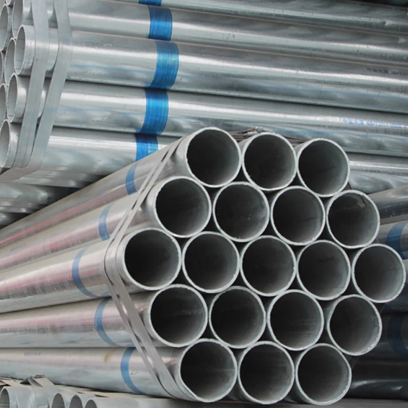 4 Inch 6 Inch Pre Hot Dipped Galvanized Steel Tube Iron Pipe