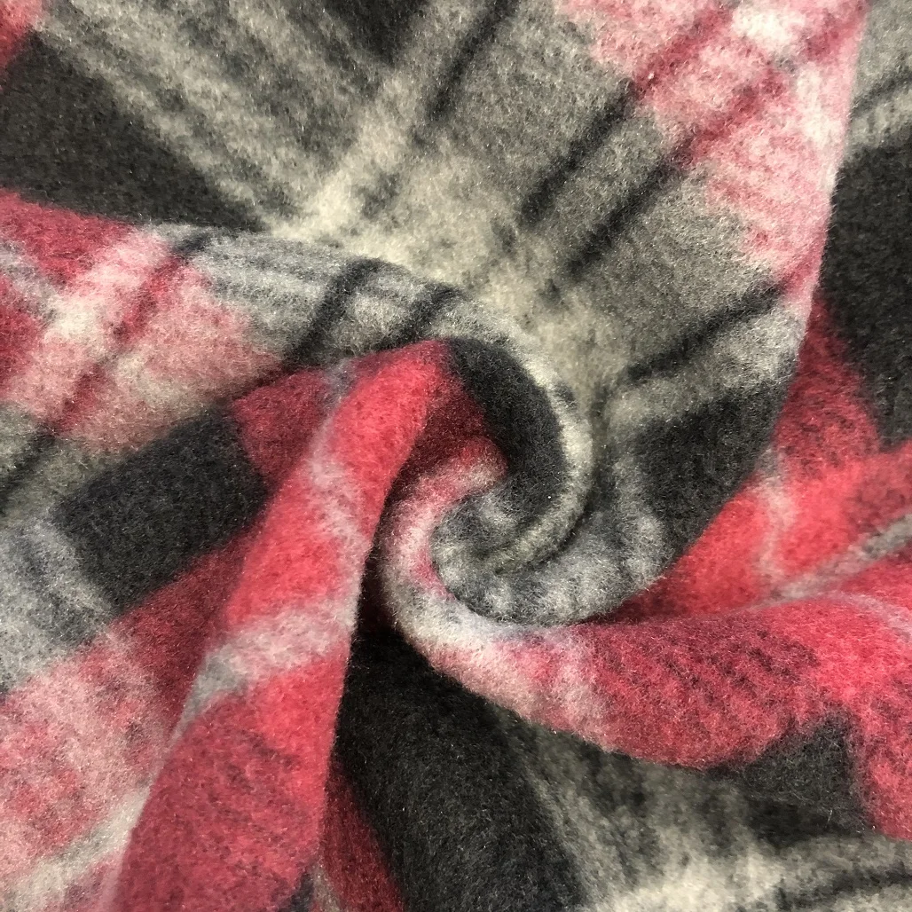 100% polyester cartoon cheap micro custom polar fleece fabric anti pilling for blanket