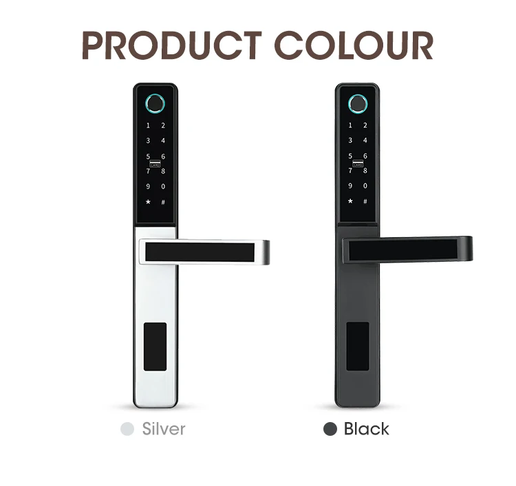 Locstar Amazon Intelligent Fingerprint Door Locks With TTlock Electric Sliding Glass Wifi Smart Lock