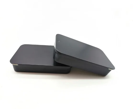 Emboss logo packaging band aid small pink slide tin empty lip balm solid perfume tin container pharmacy pills sliding tin box