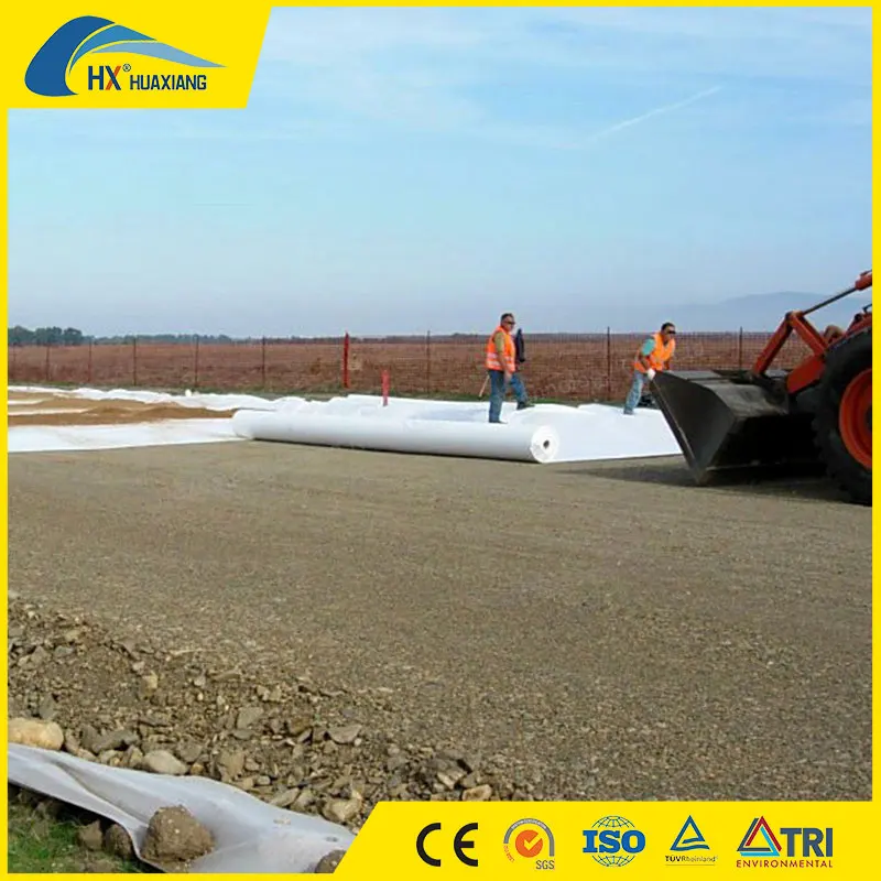 Needle punched nonwoven nonwoven fabric PP/PET polypropylene polyester fiber nonwoven geotextile for filtration and drainage