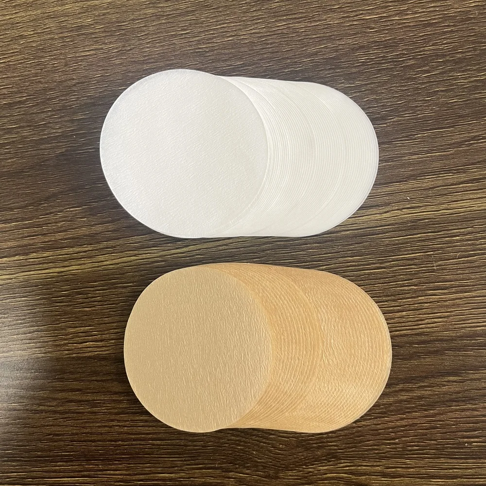 100pcs Round Coffee Filter Paper Moka Pot Coffee Maker Filter Tools No.3 56mm