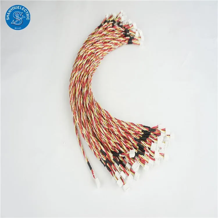 Customized Molex Connector 1007 16AWG Wire Harness Power Cable Assembly